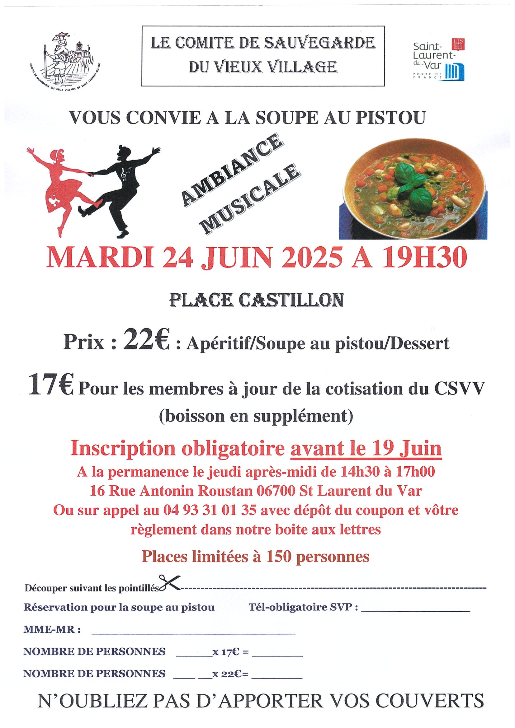 Soupe au pistou et Fte de la Saint-Jean