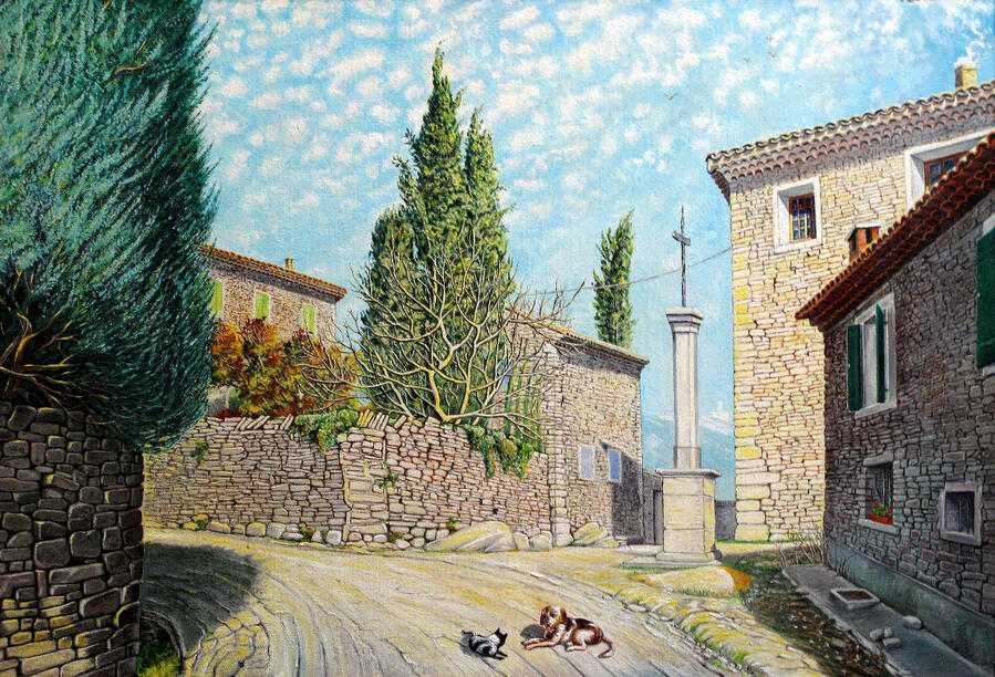 Exposition : peintures de Albert Cantisano