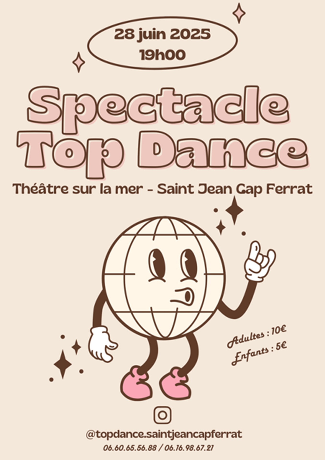 Spectacle de danse de l'association Top Dance