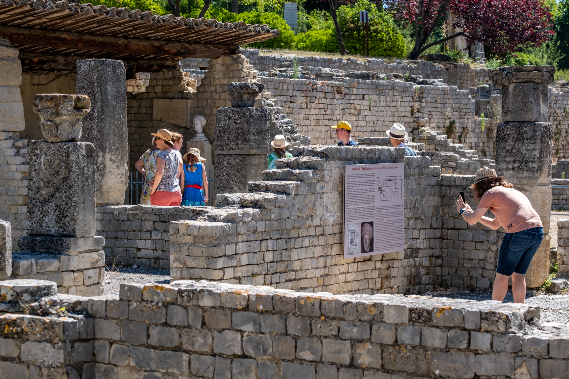 Visites guid�es du site antique de Puymin - Week-end de l'Ascension