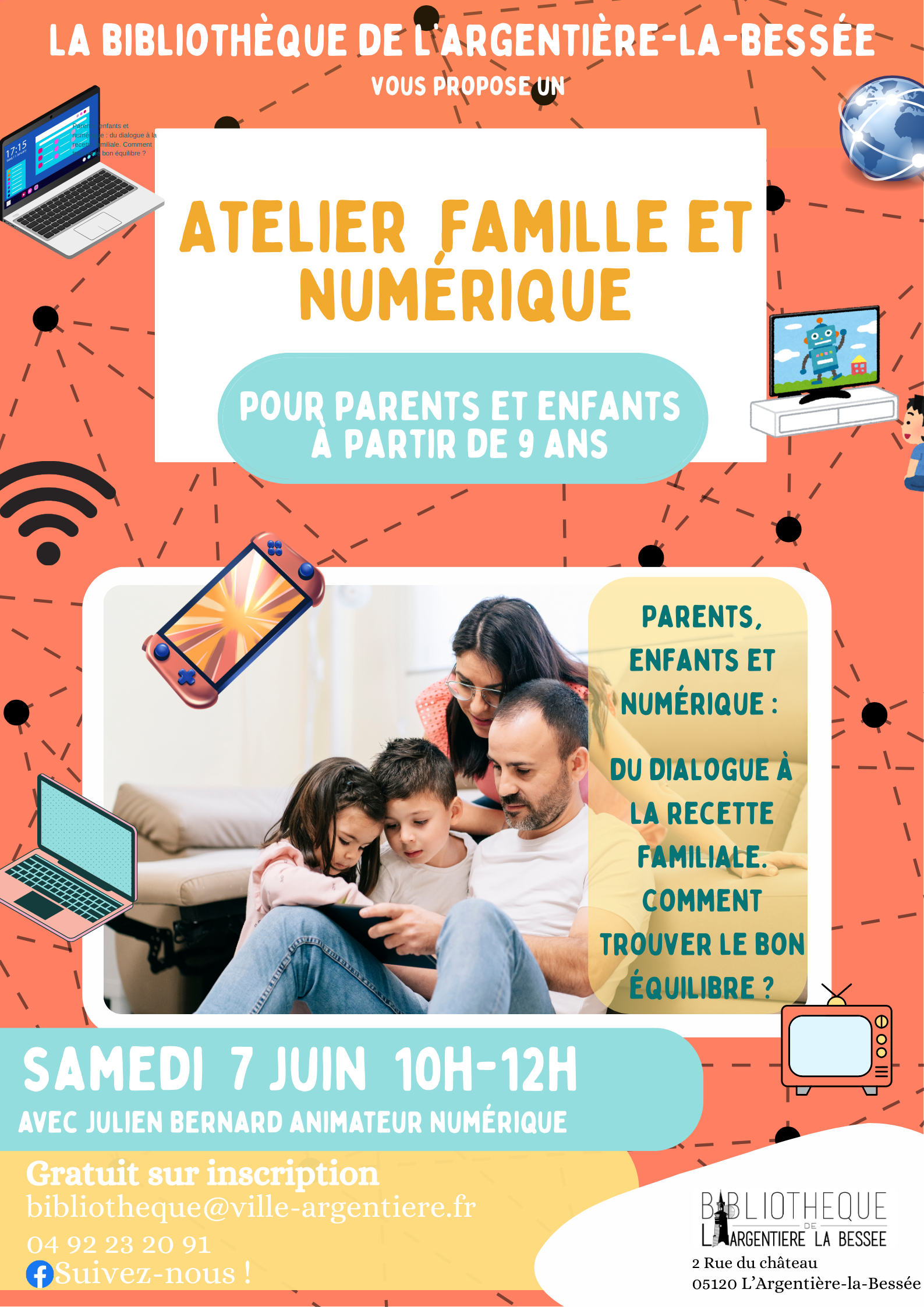 Atelier Famille et numrique