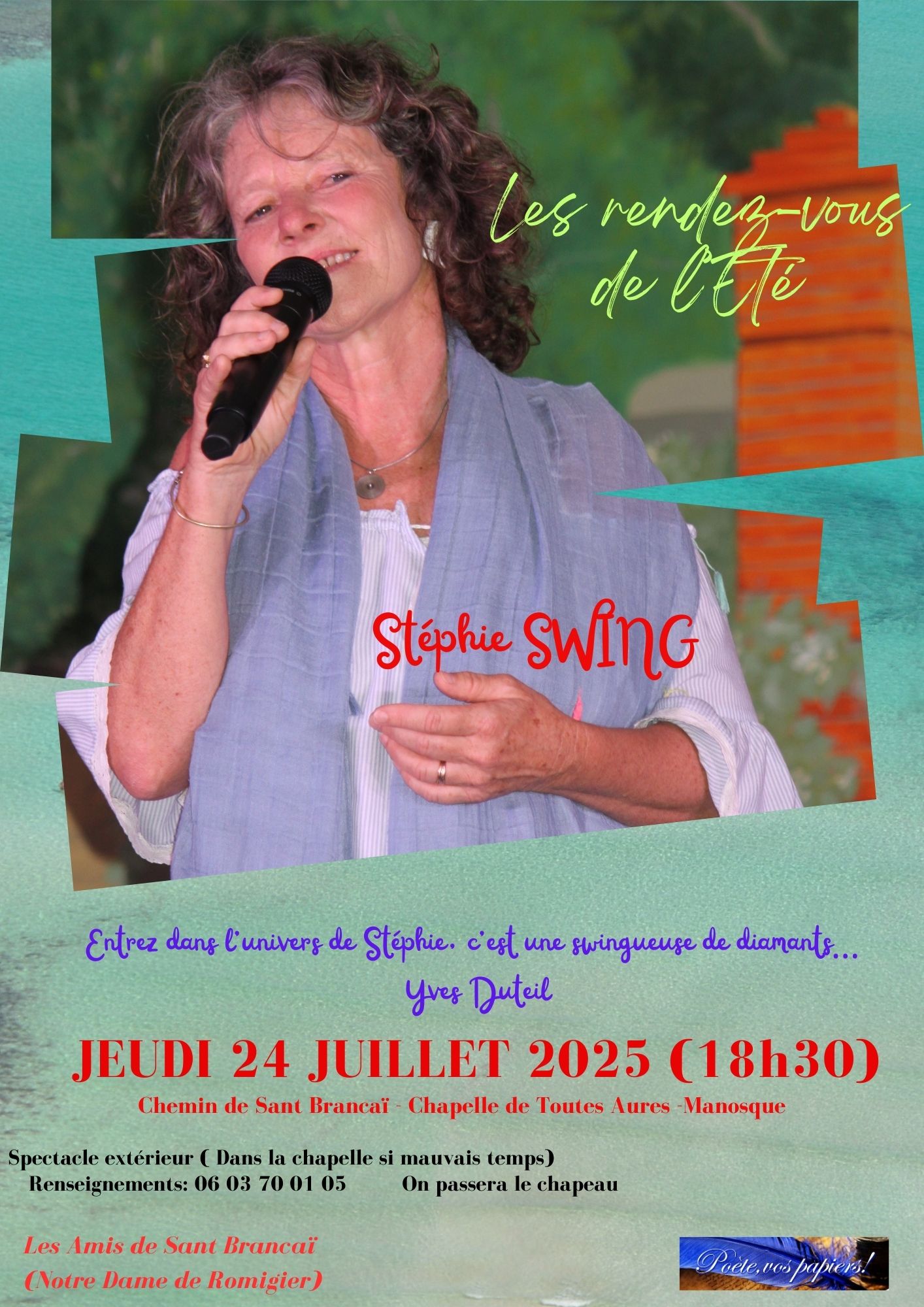Les Rendez-vous de l't - Chanson Franaise, Les chansons de Stphie
