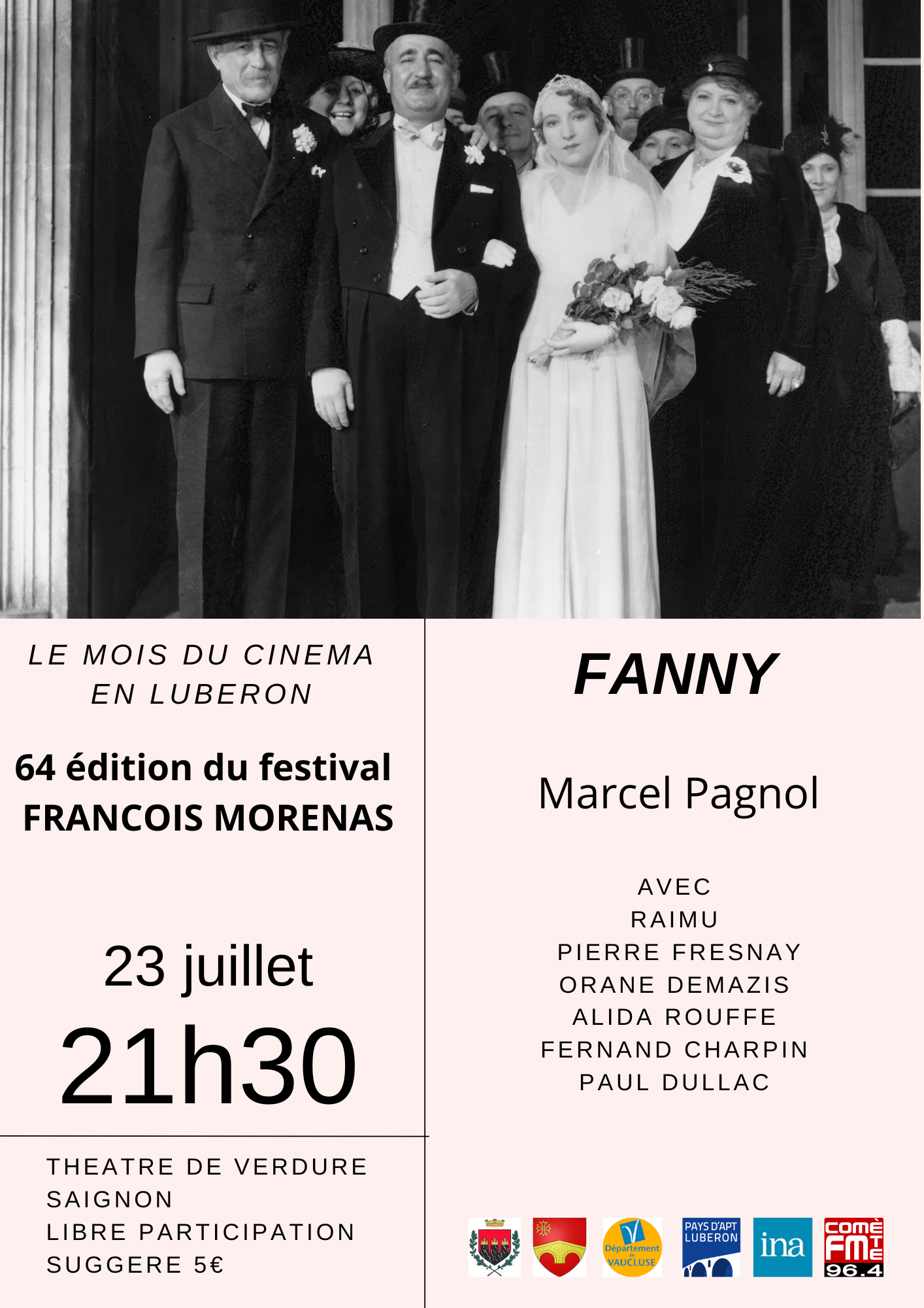 Festival Franois Morenas - Fanny - Marcel Pagnol