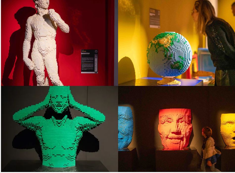 Art of the brick : exposition d'art LEGO
