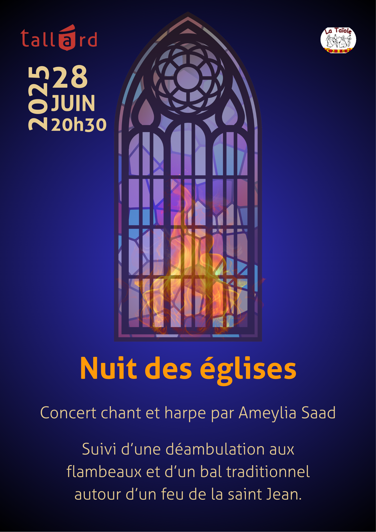 Nuit des glises et fte de la Saint Jean