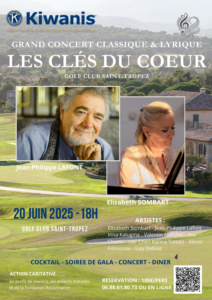 Grand concert caritatif classique et lyrique Les Cls du Coeur