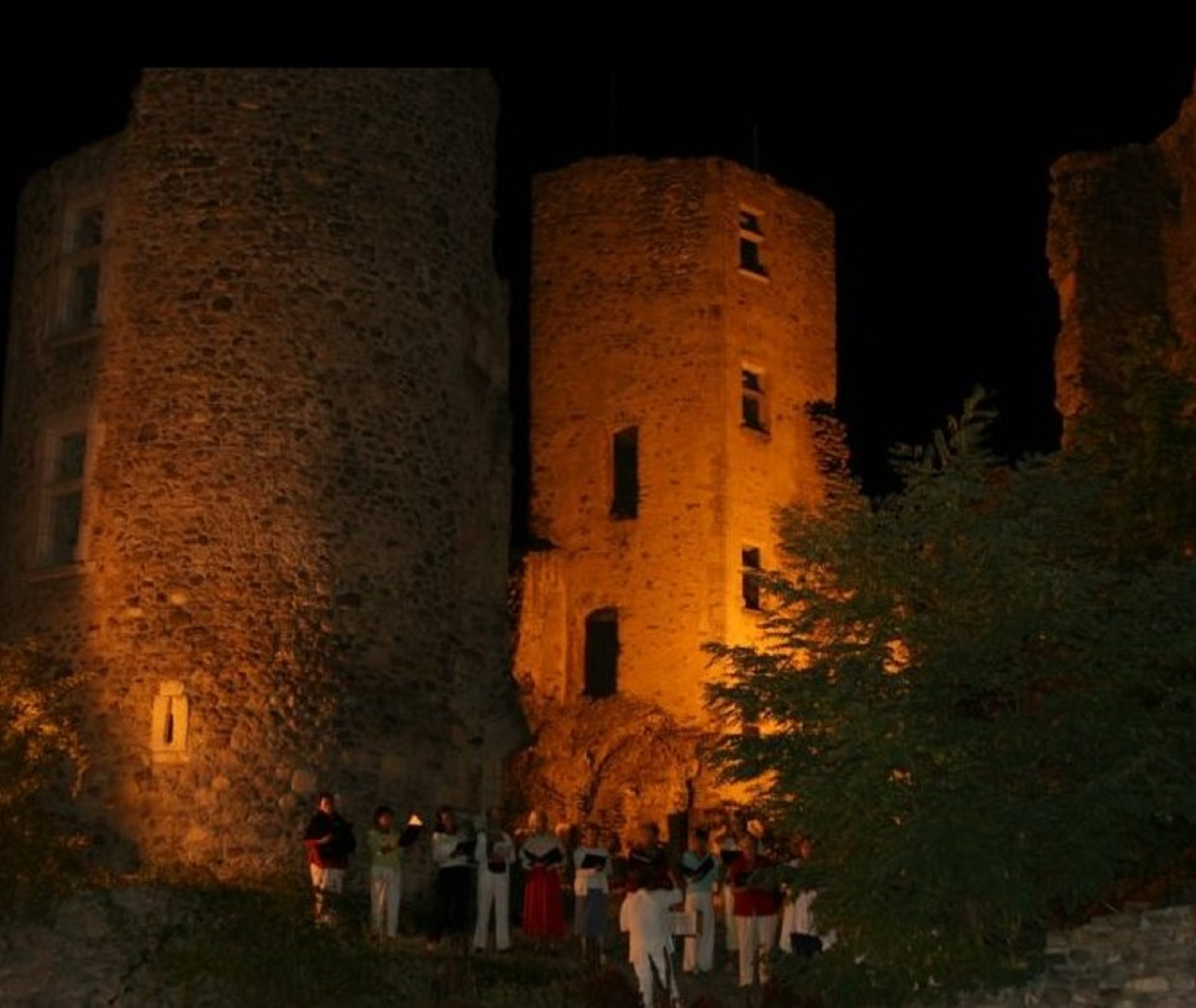 Visite conte nocturne du chteau de Tallard & escape game