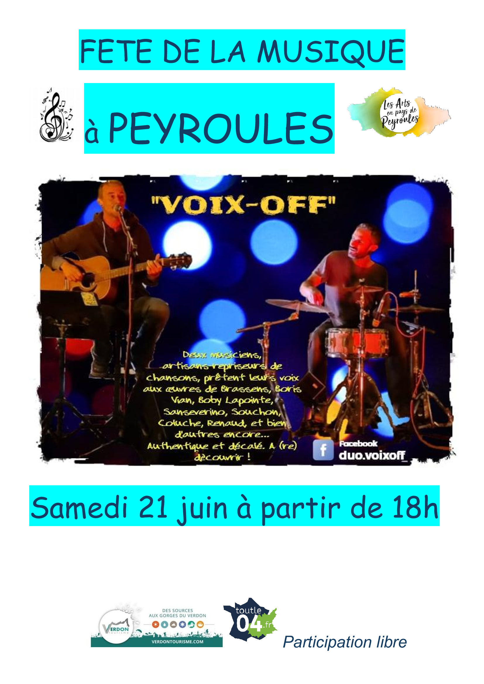 Concert Voix Off
