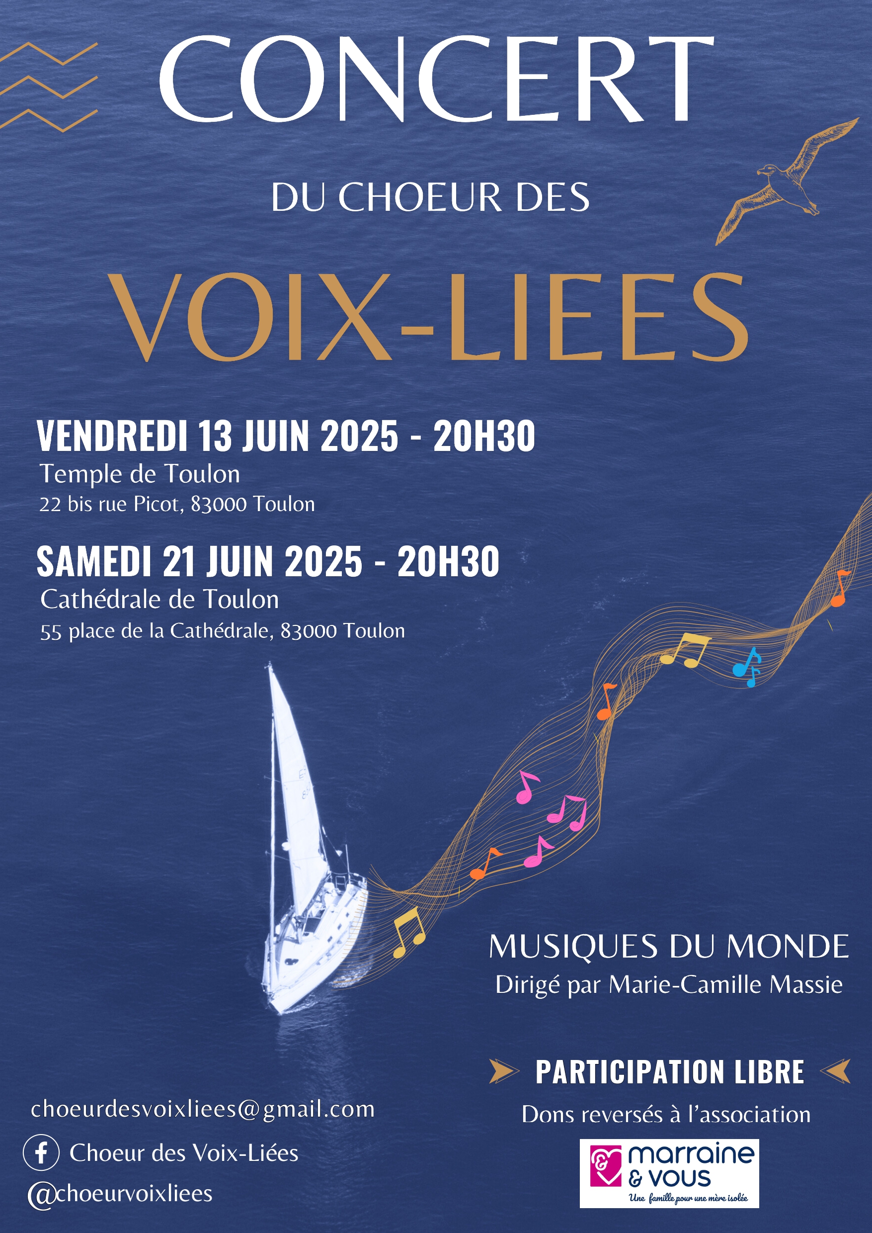 Concert - Chur des Voix-Lies 