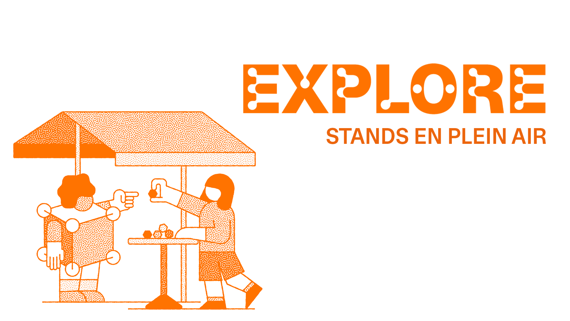 Explore 2025 : stands en plein air  la Cit des arts de la rue