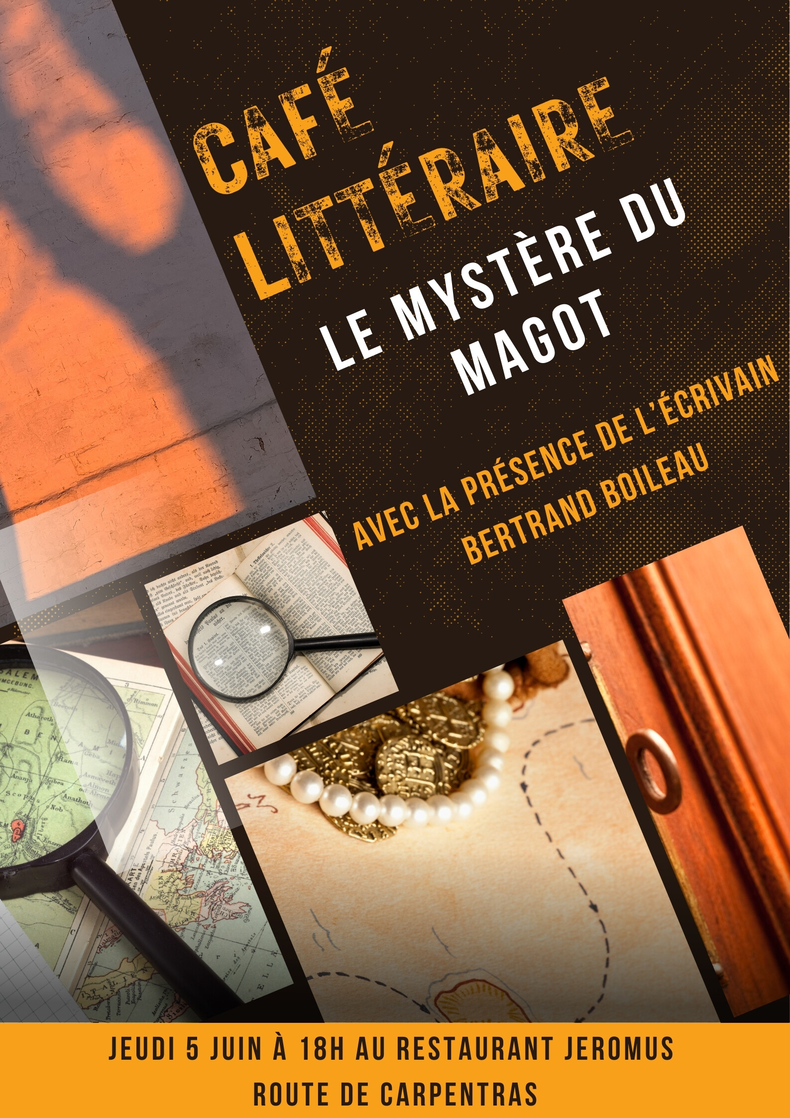 Caf littraire - Le mystre du magot