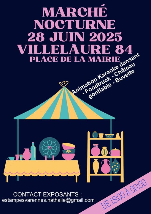 March nocturne de Villelaure