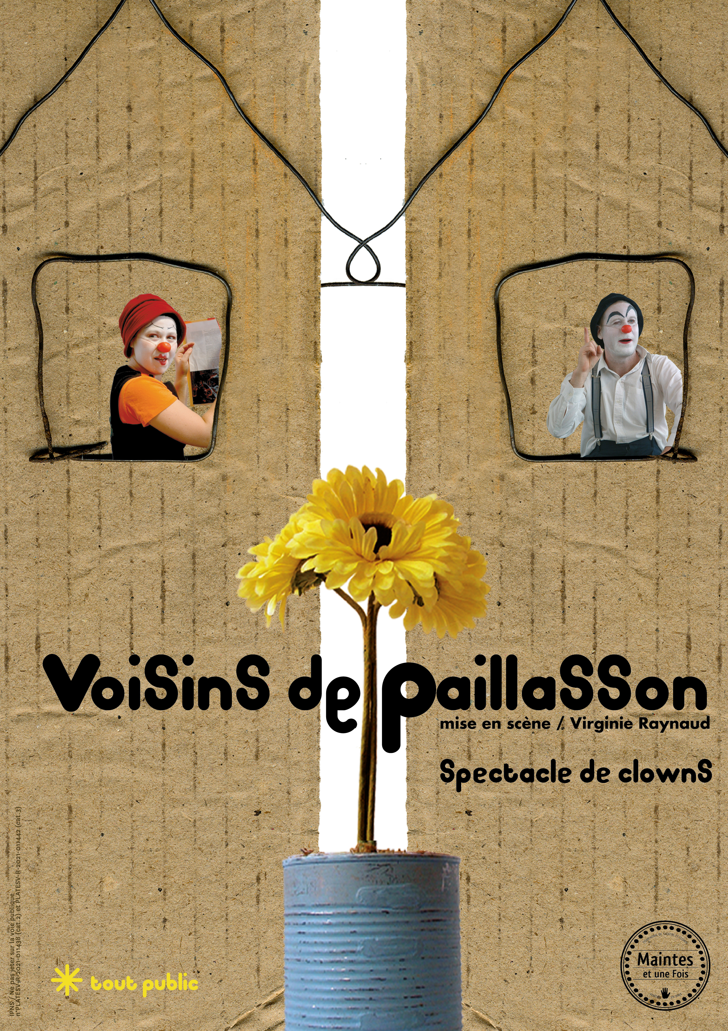 spectacle Voisins de paillasson