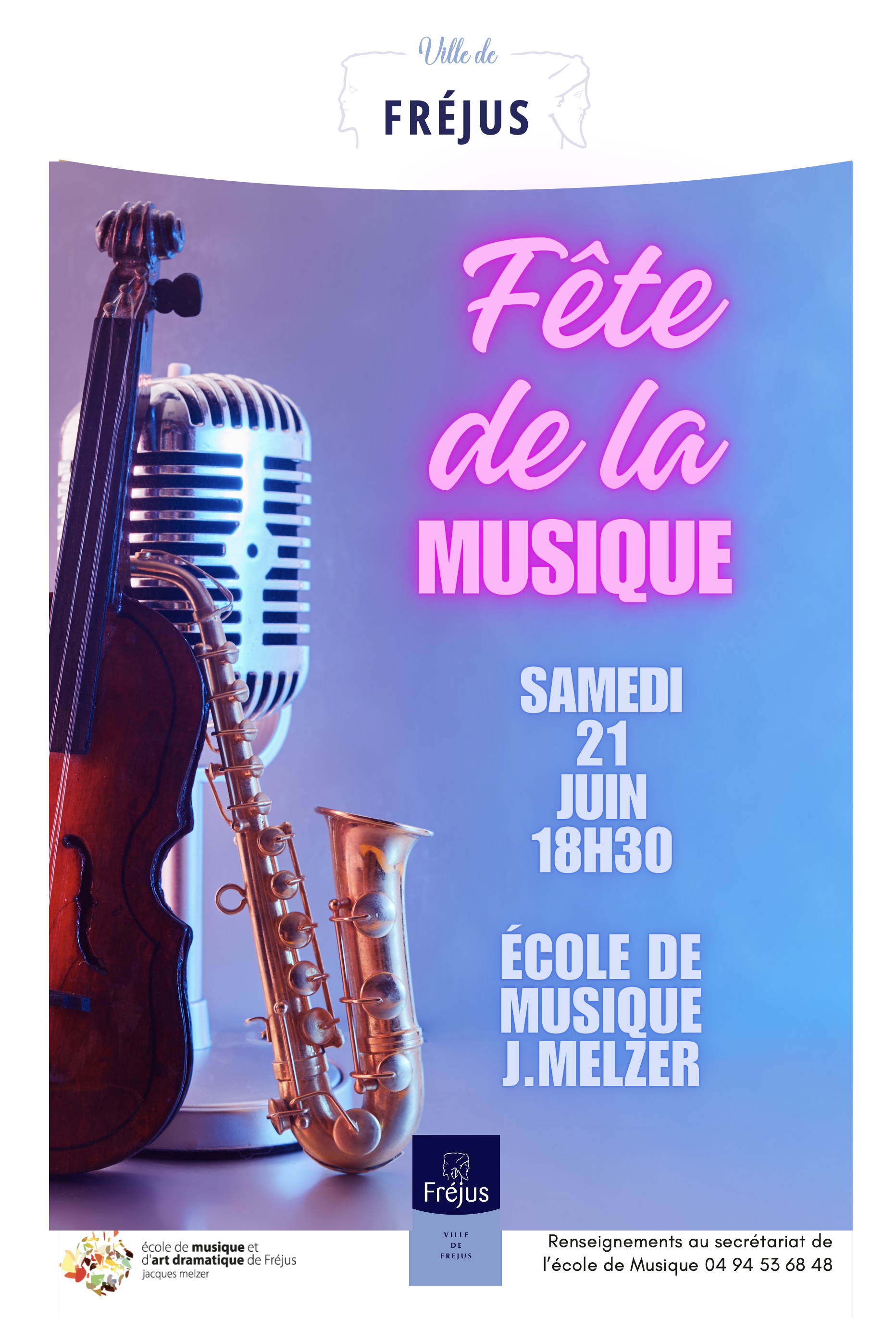Fte de la musique de l'cole de musique Jacques Melzer