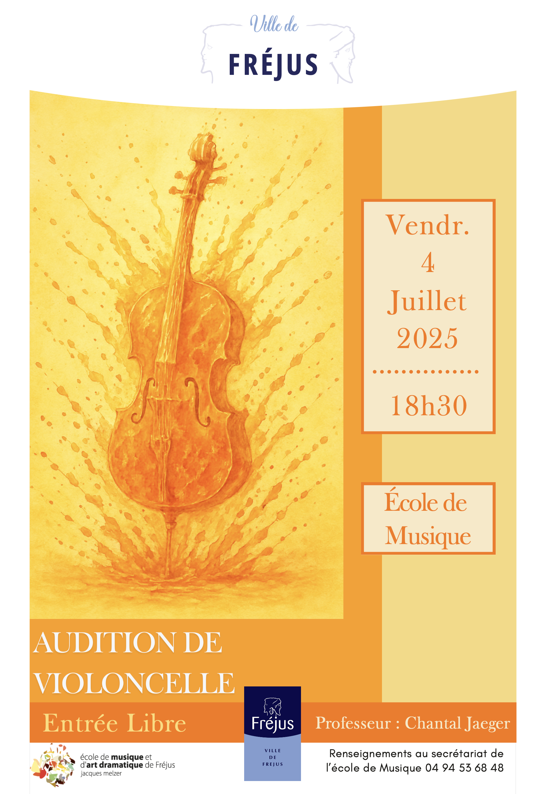 Audition de violoncelle