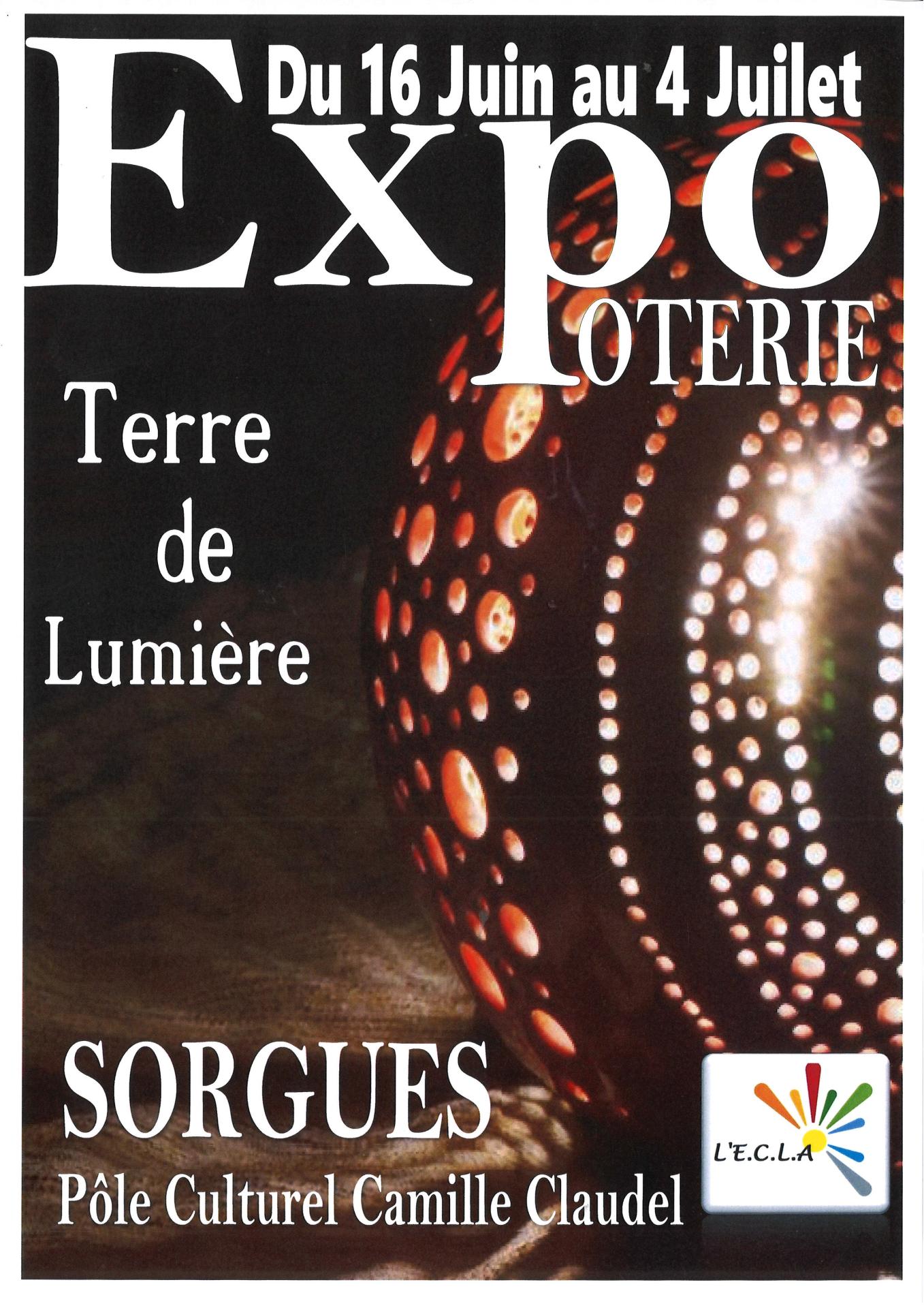 Exposition Poterie terre d'ombre et de lumire