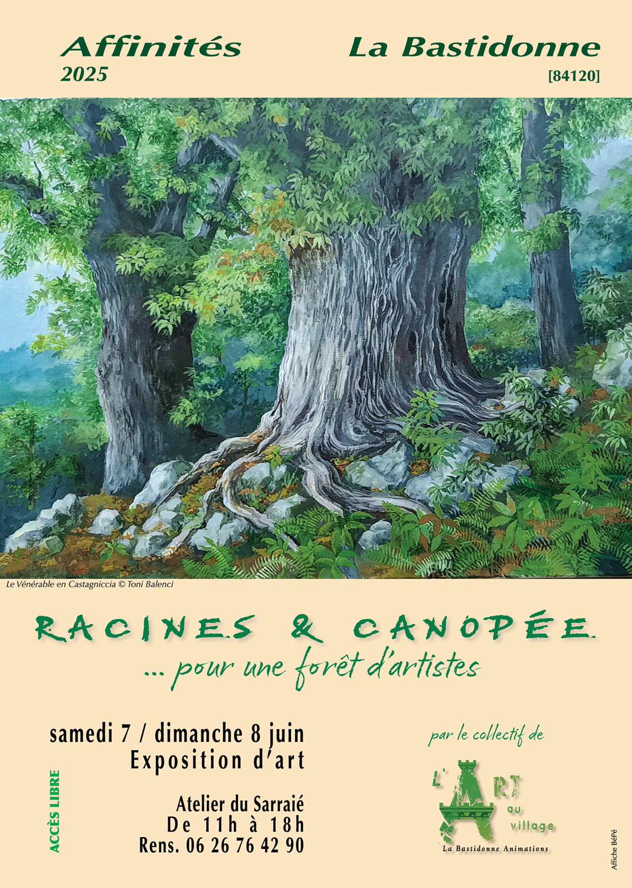 Exposition Racines et Canope...pour une fort d'artistes