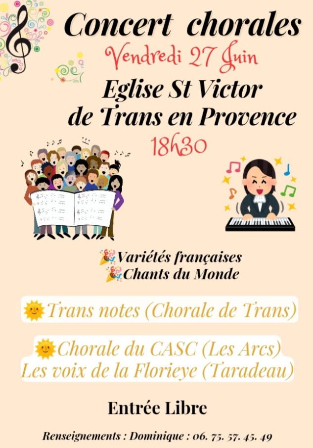 Concert des chorales