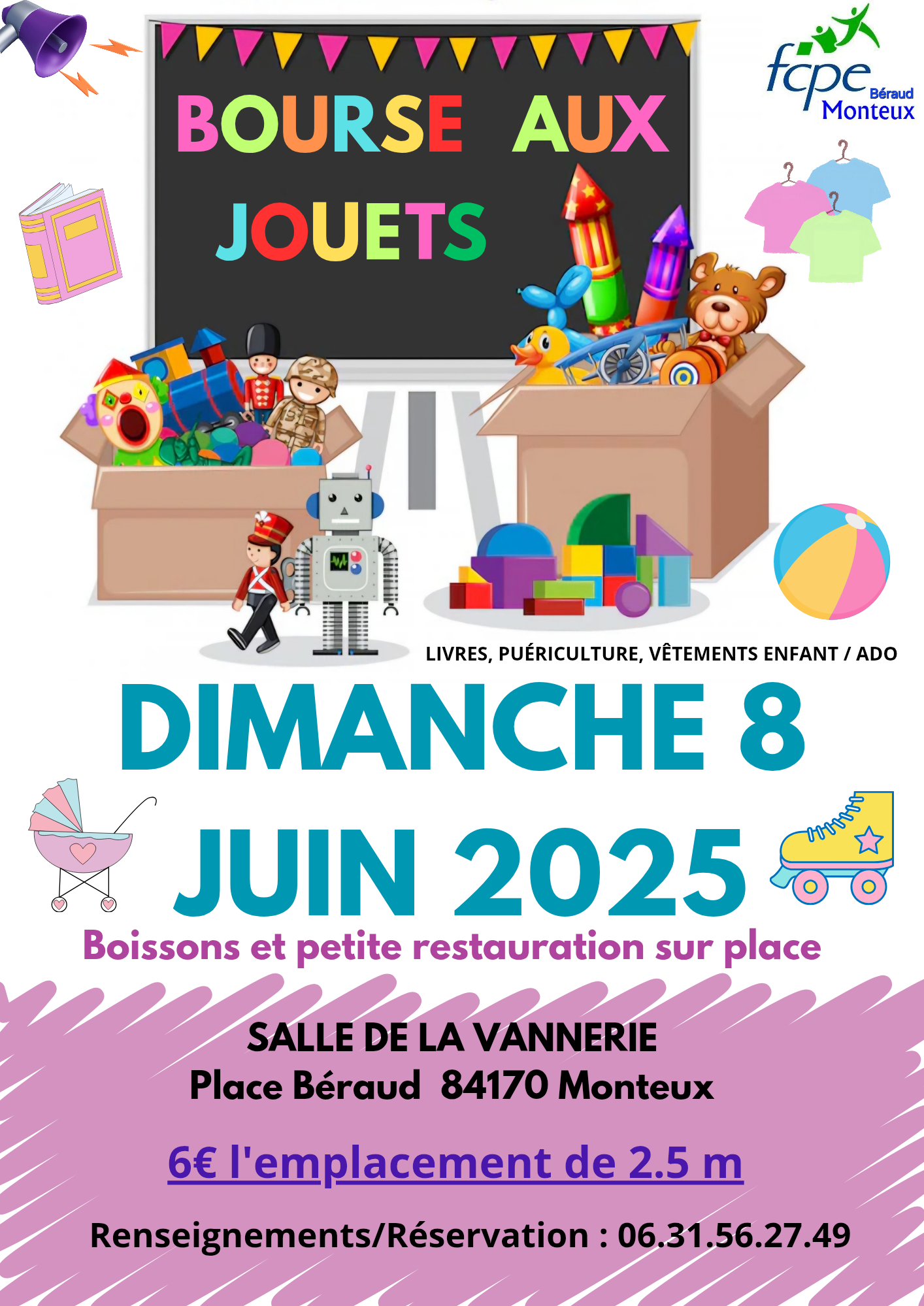 Bourse aux jouets