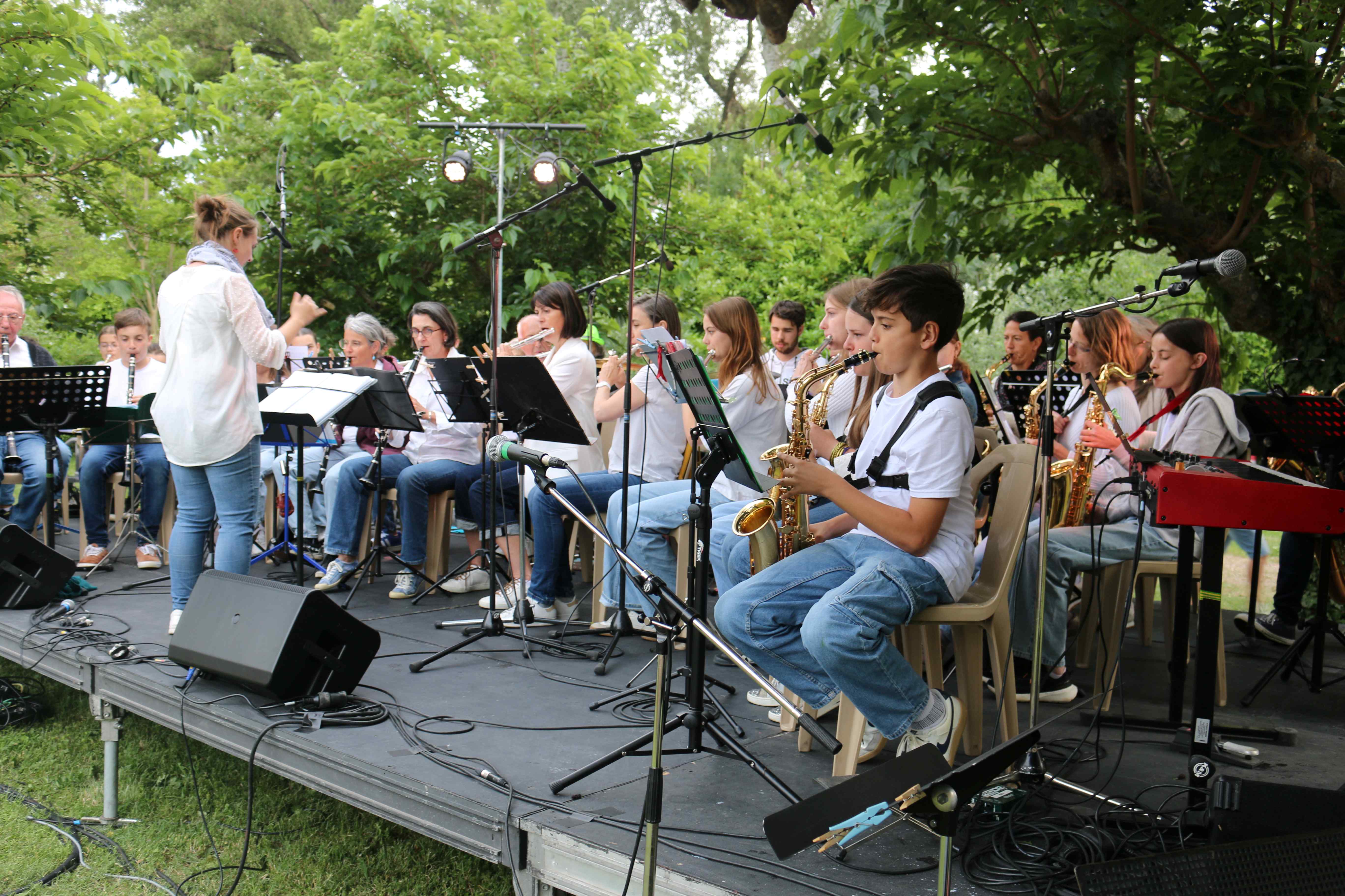 Concert champtre de l'Ecole Intercommunale de Musique