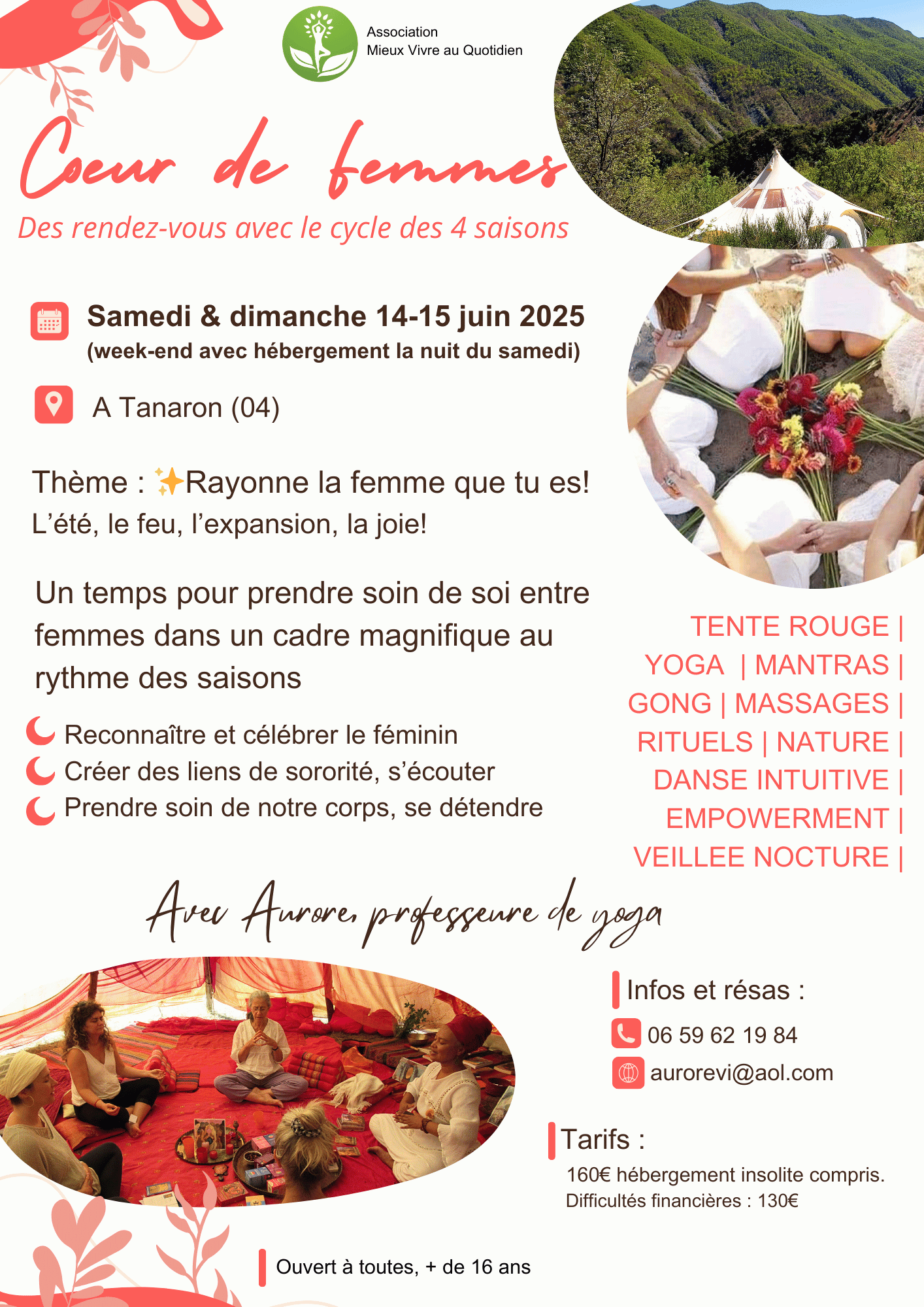 Week-end Coeur de Femmes