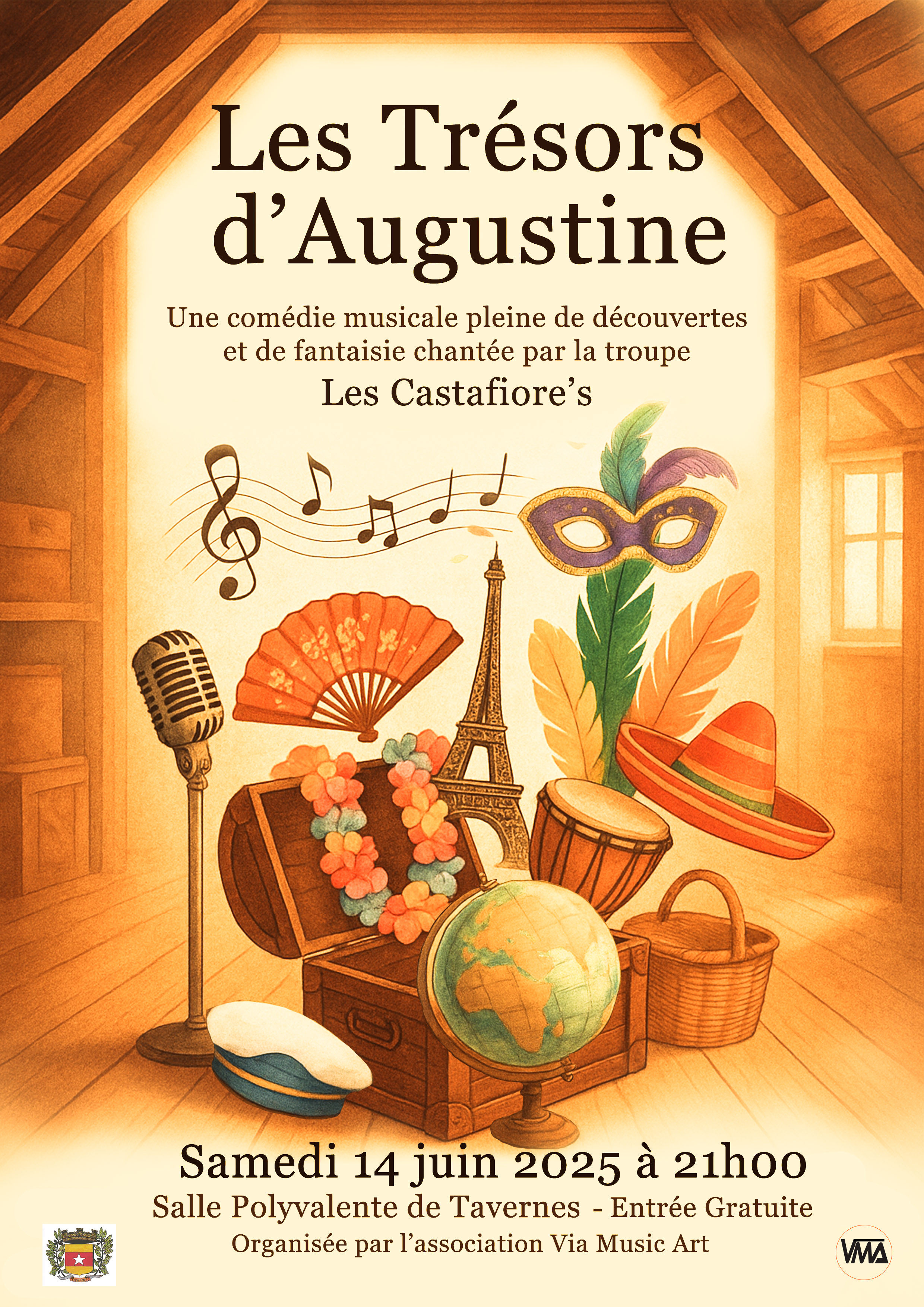 Comdie Musicale : Les Trsors d'Augustine