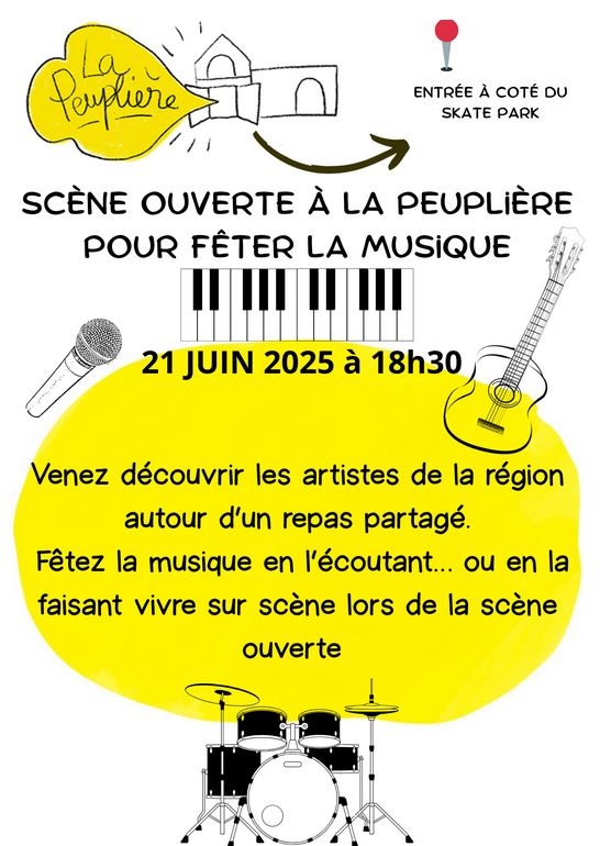Fte de la musique - Scne ouverte