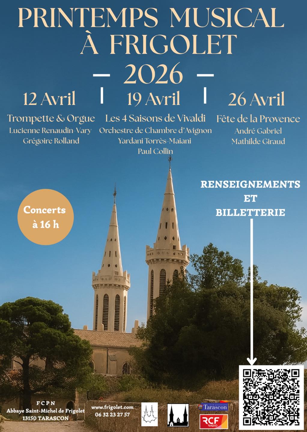 Printemps Musical � Frigolet 2026