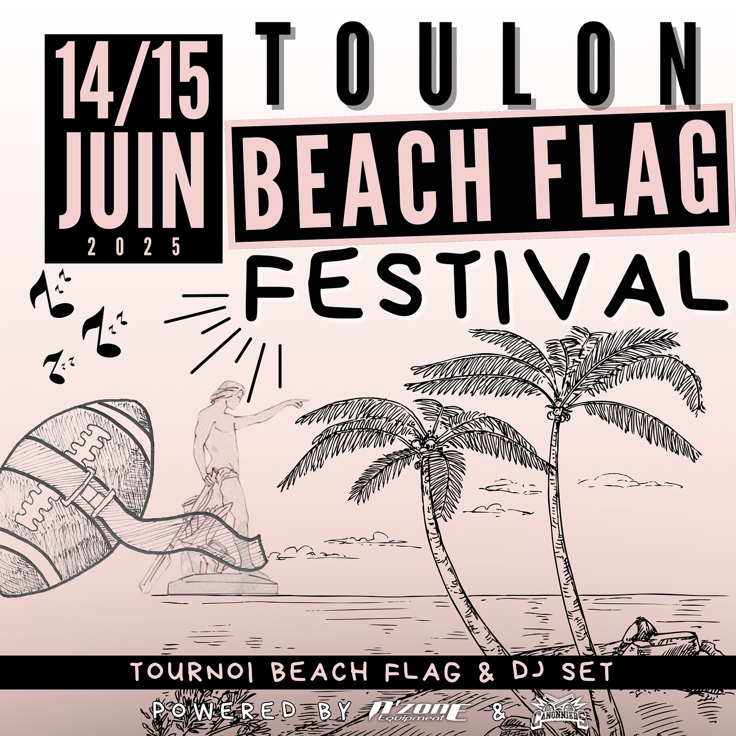 Tournoi de Flag Football - Toulon Beach Festival