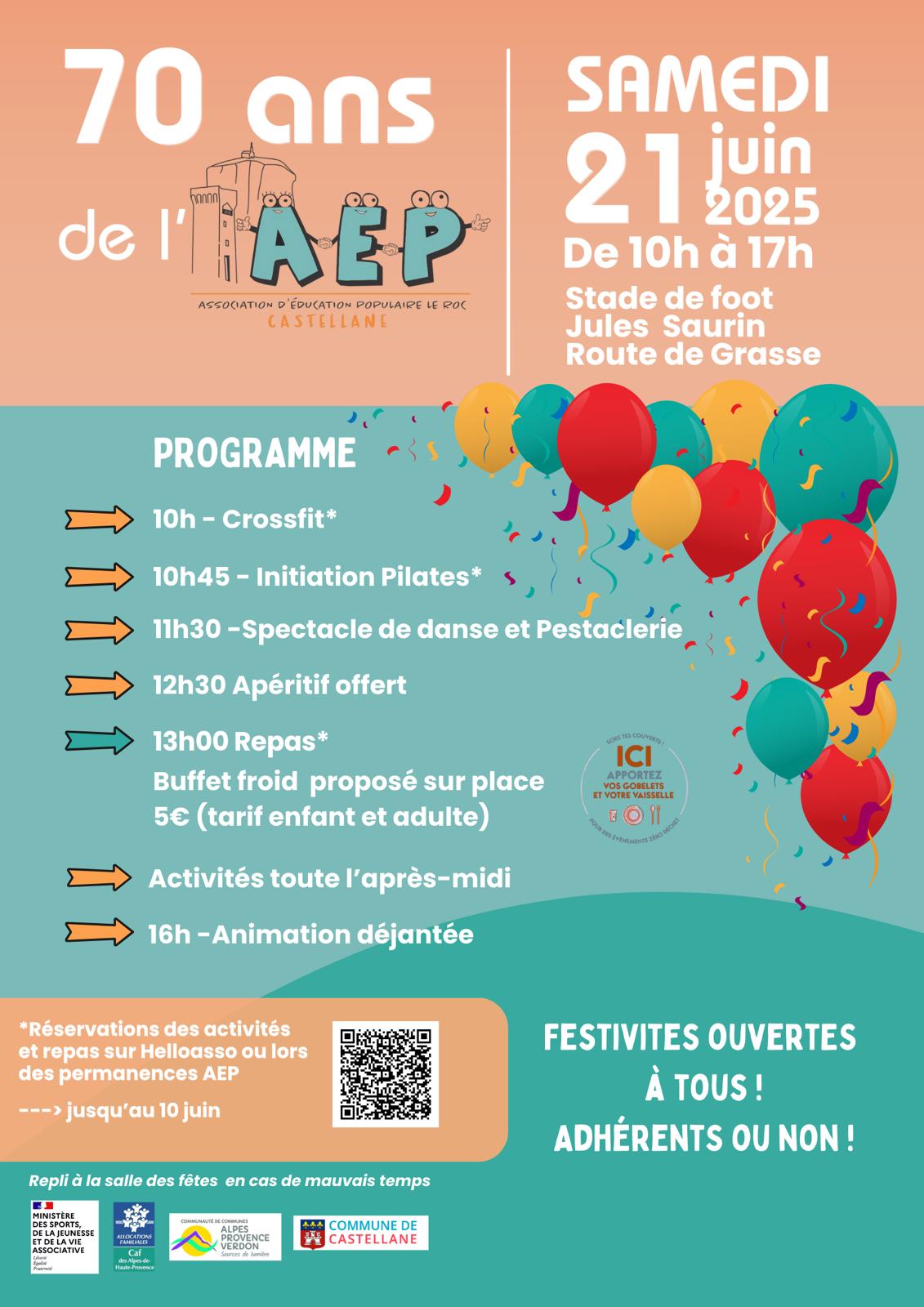 70 ans de l'AEP