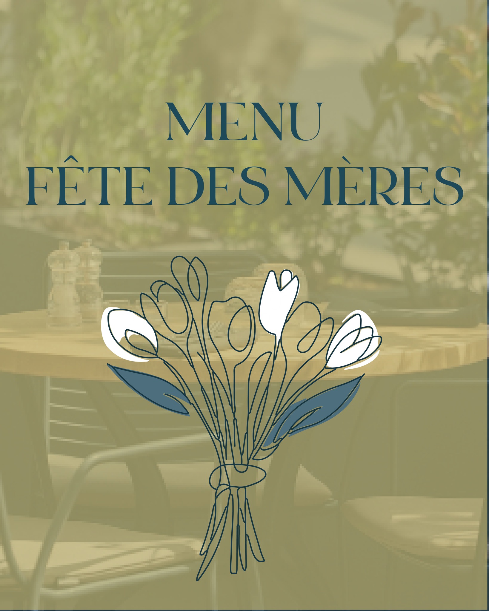La F�te des m�res au Caf� de France