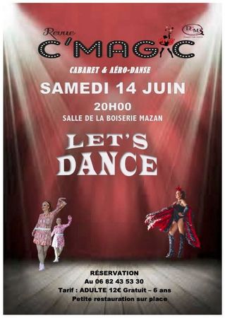 Let's Dance : spectacle de fin d'anne de Dynamic Gym