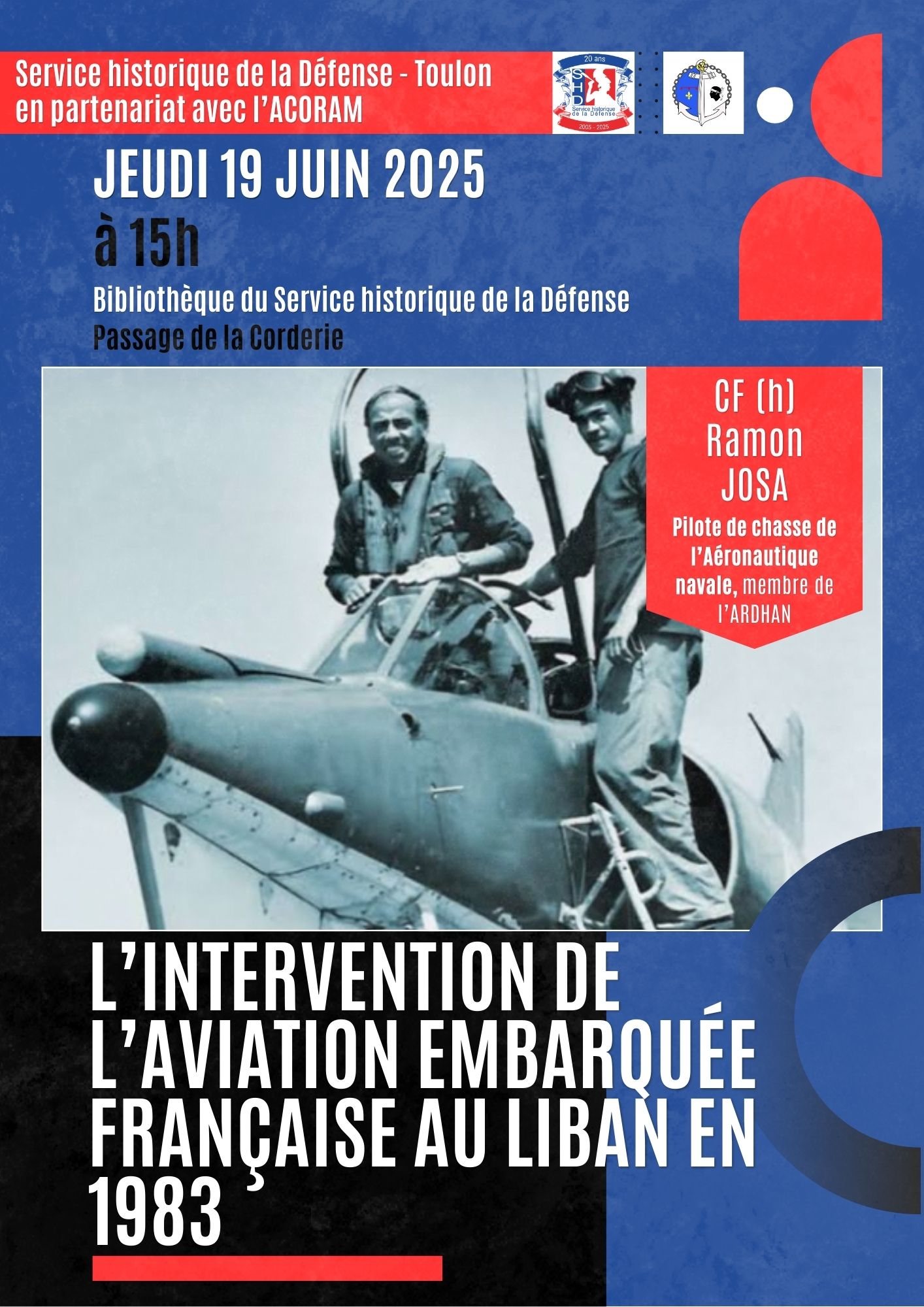 Confrence - L'intervention de l'aviation embarque franaise au Liban en 1983