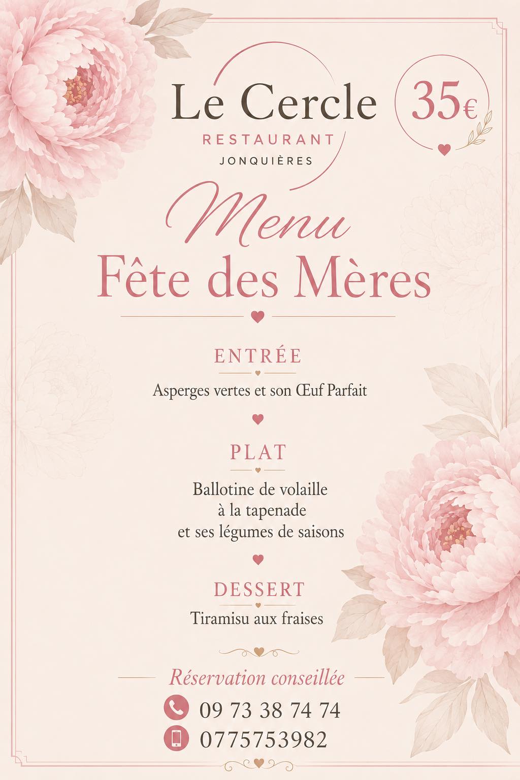 La f�te des m�res au Cercle