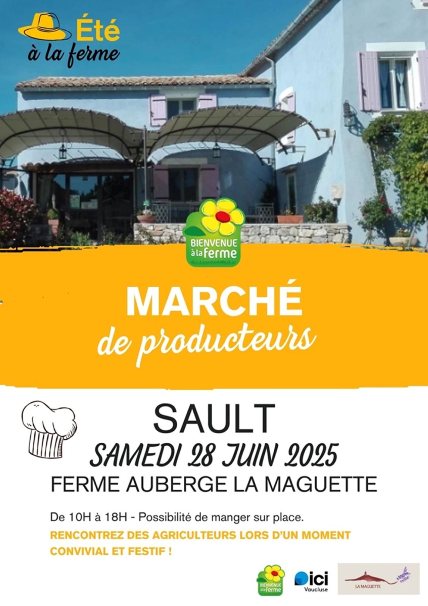 March producteurs  la Ferme Auberge la Maguette
