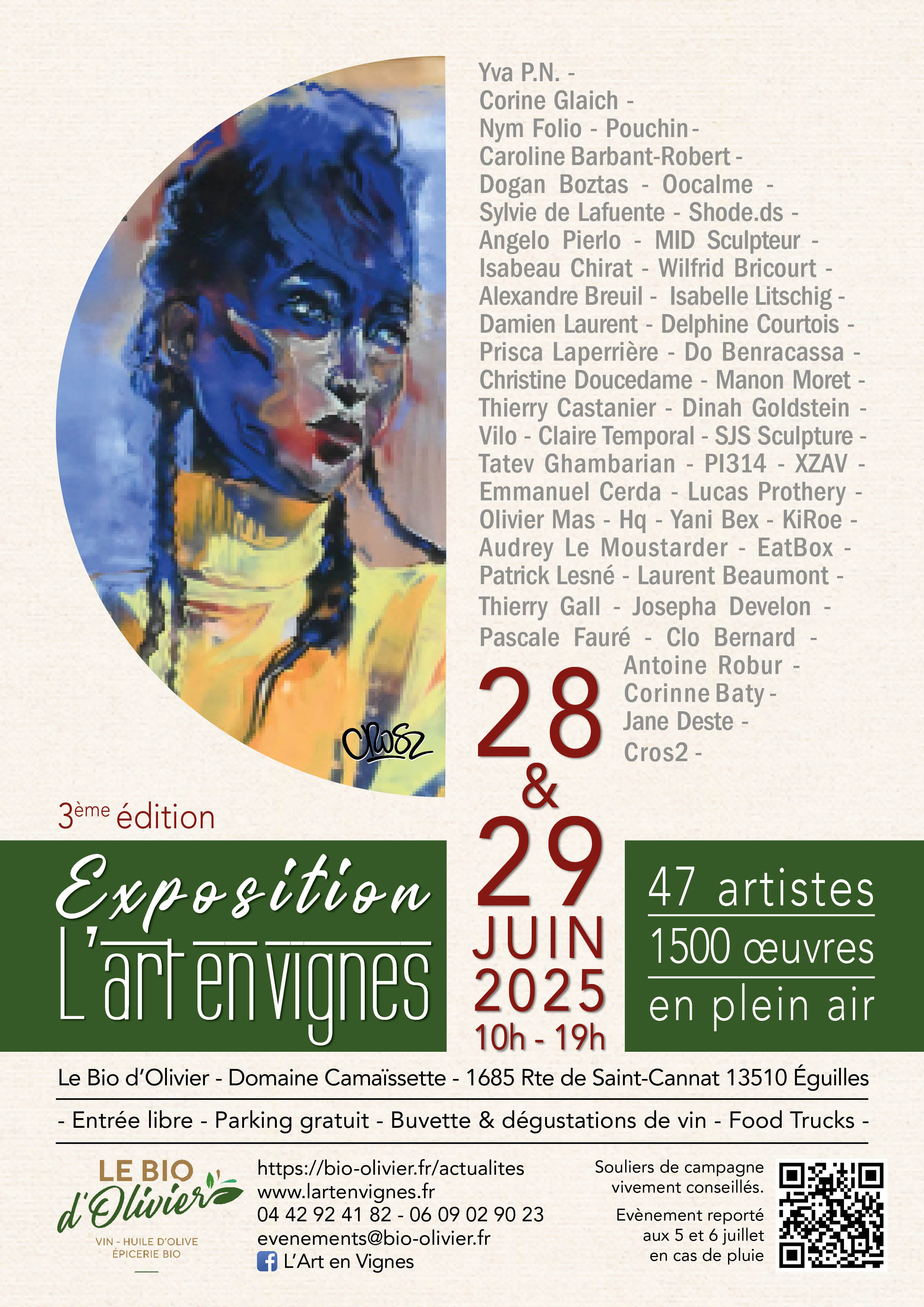 LArt en Vignes  Exposition artistique