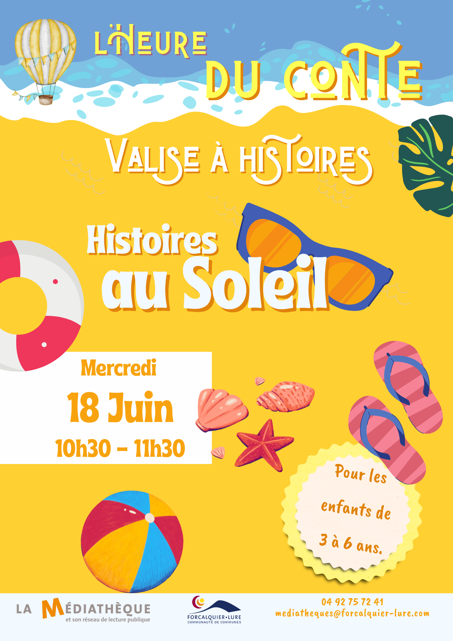 L'heure du conte : histoires au Soleil