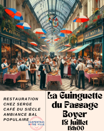 La guinguette du passage Boyer