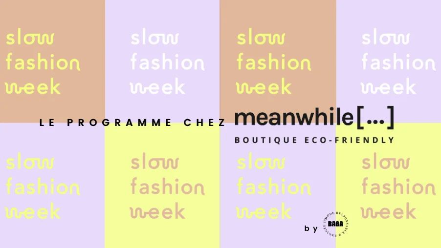 La slow fashion week chez Meanwhile boutique
