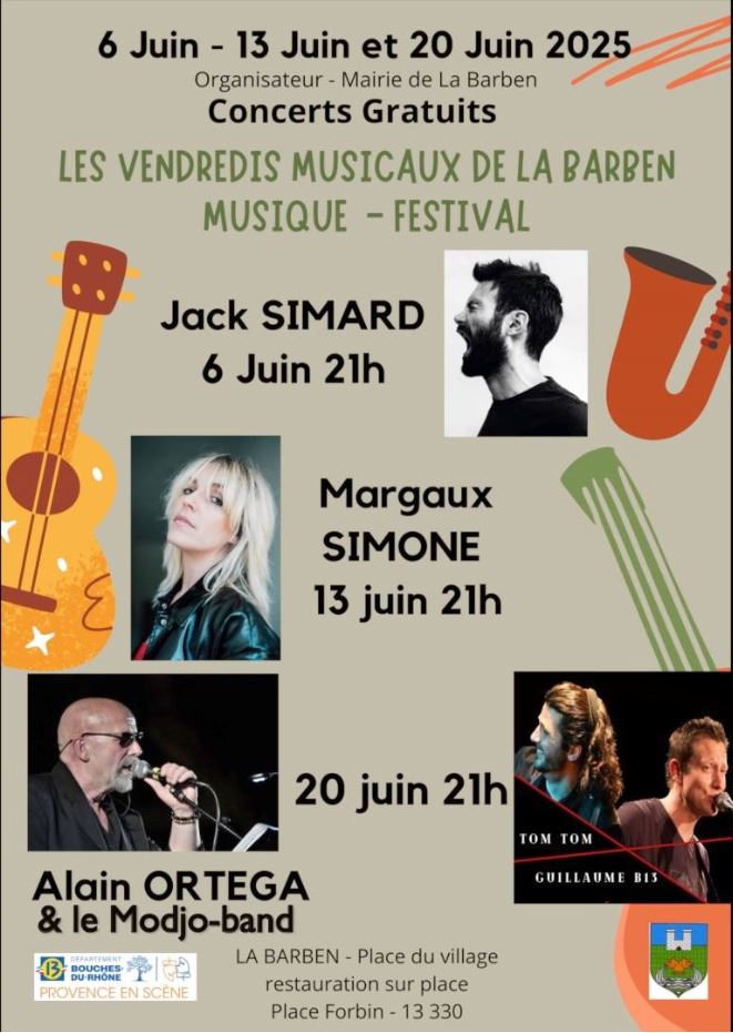 Les vendredis musicaux de La Barben