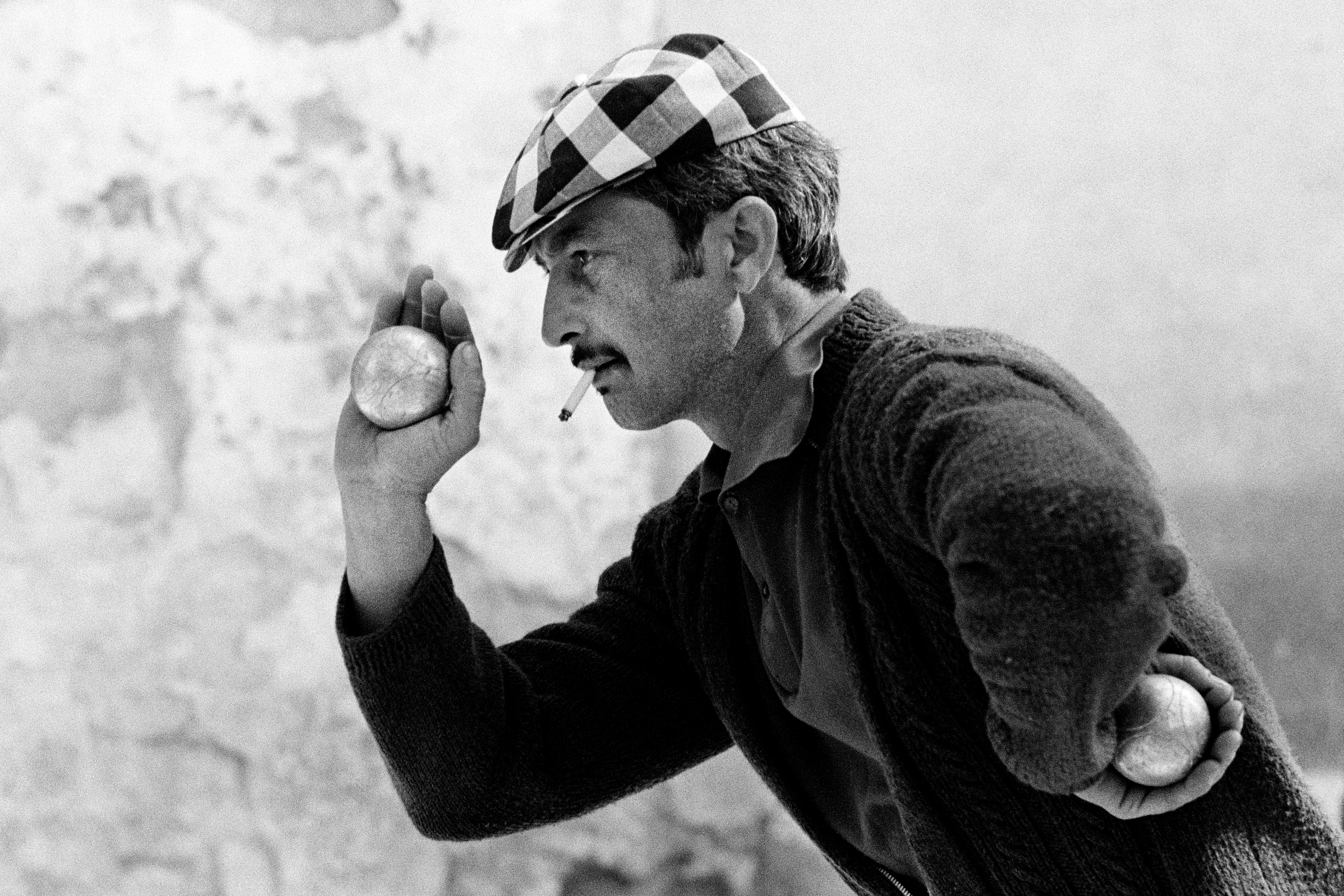 Viser juste : ptanque et jeu provenal dans l'objectif de Hans Silvester
