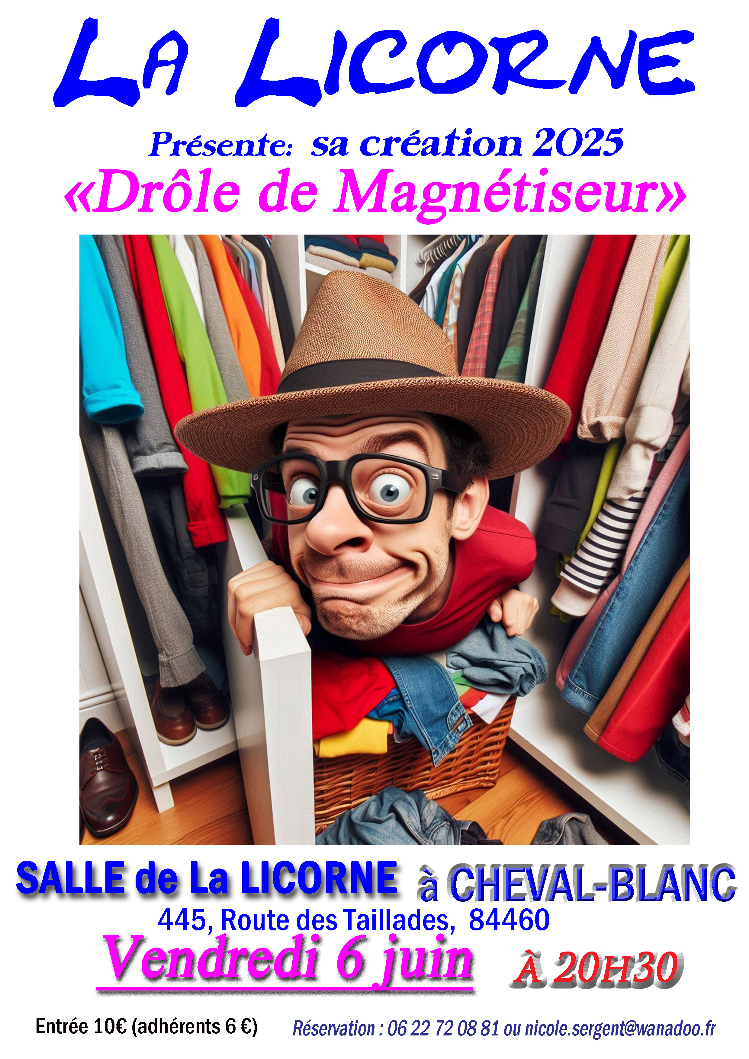 Drle de magntiseur - Thtre