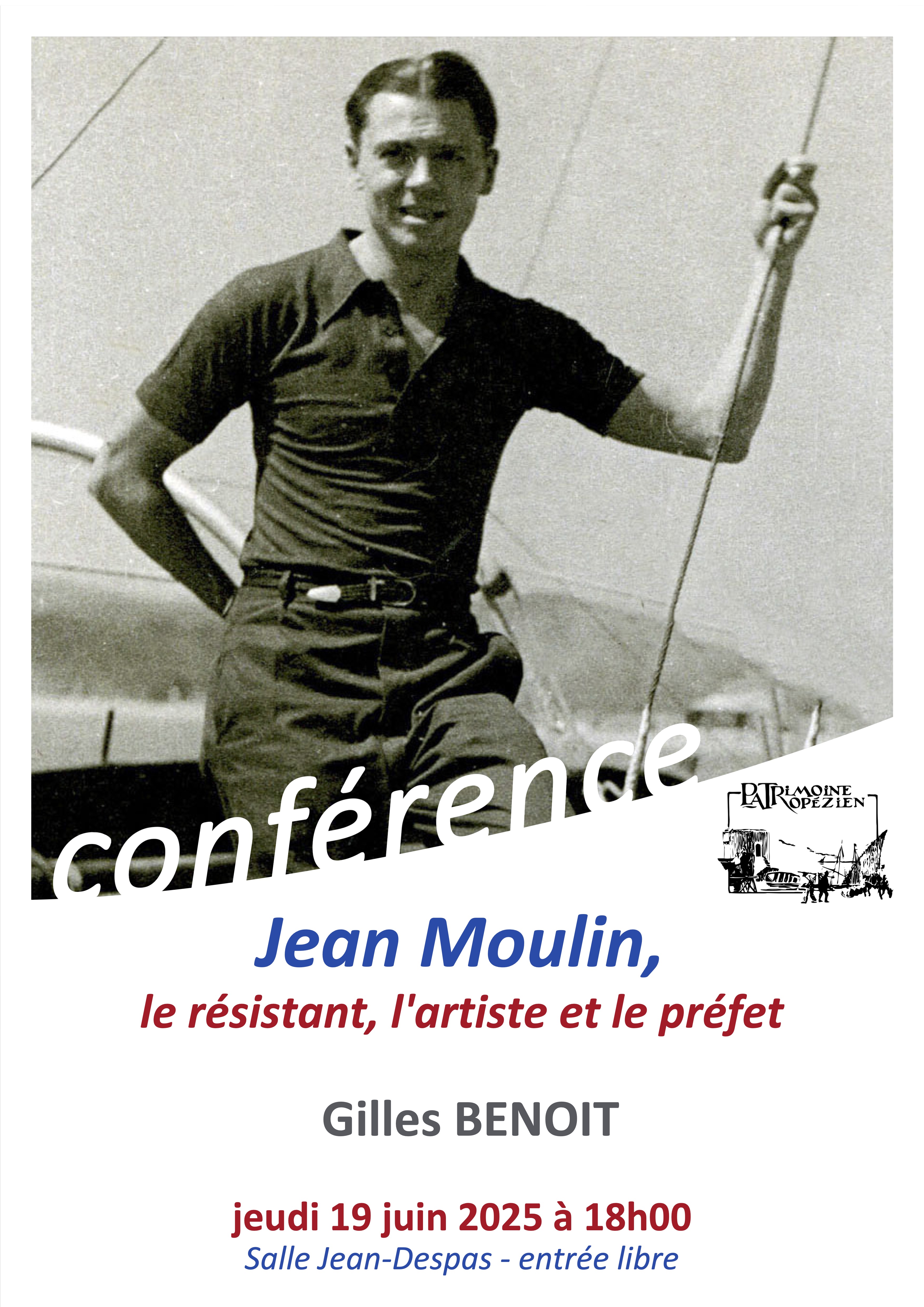 Confrence - La vie de Jean Moulin