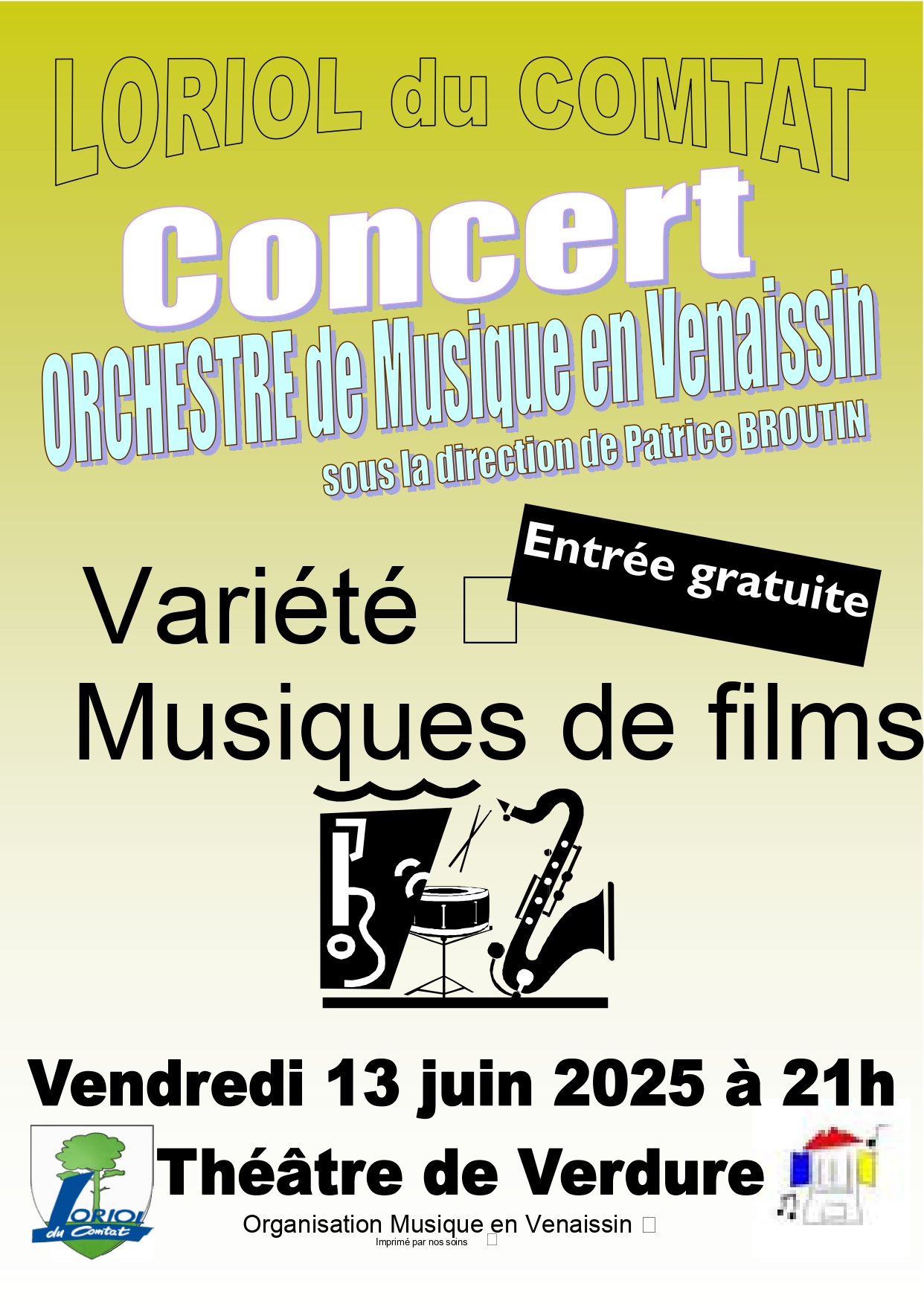 Concert de l'Orchestre de Musique en Venaissin