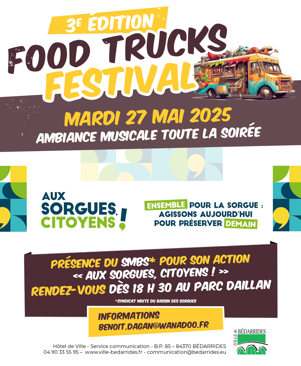 Foodtrucks festival - Aux Sorgues Citoyens !
