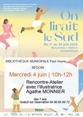 Atelier avec l'illustratrice pour la jeunesse Agathe Monnier
