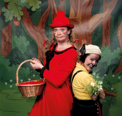 Jeune public : Le grand chaperon rouge et le petit loup