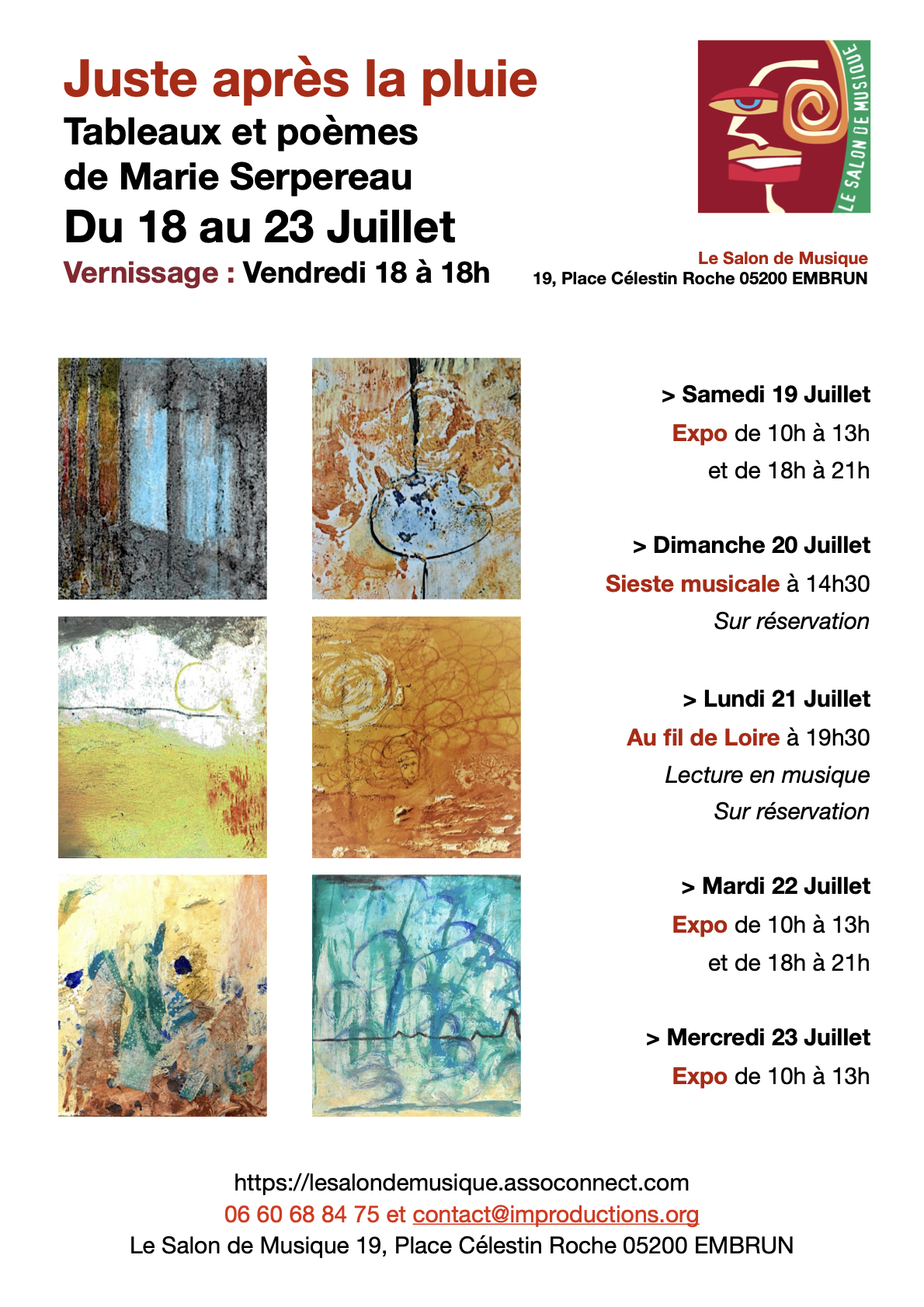 Exposition - Juste aprs la pluie