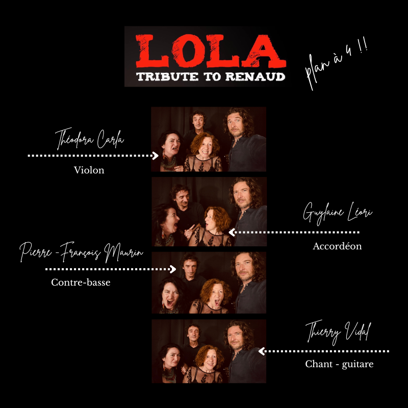 Les Estivales - Vinmusic 2025 : Lola Tribute to Renaud