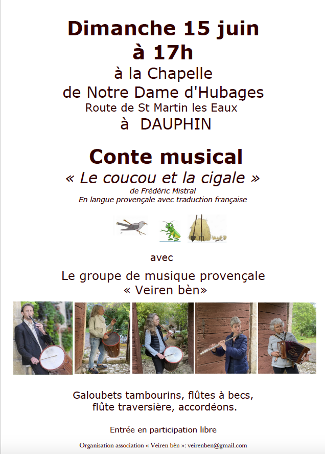 Concert conte musical provenal